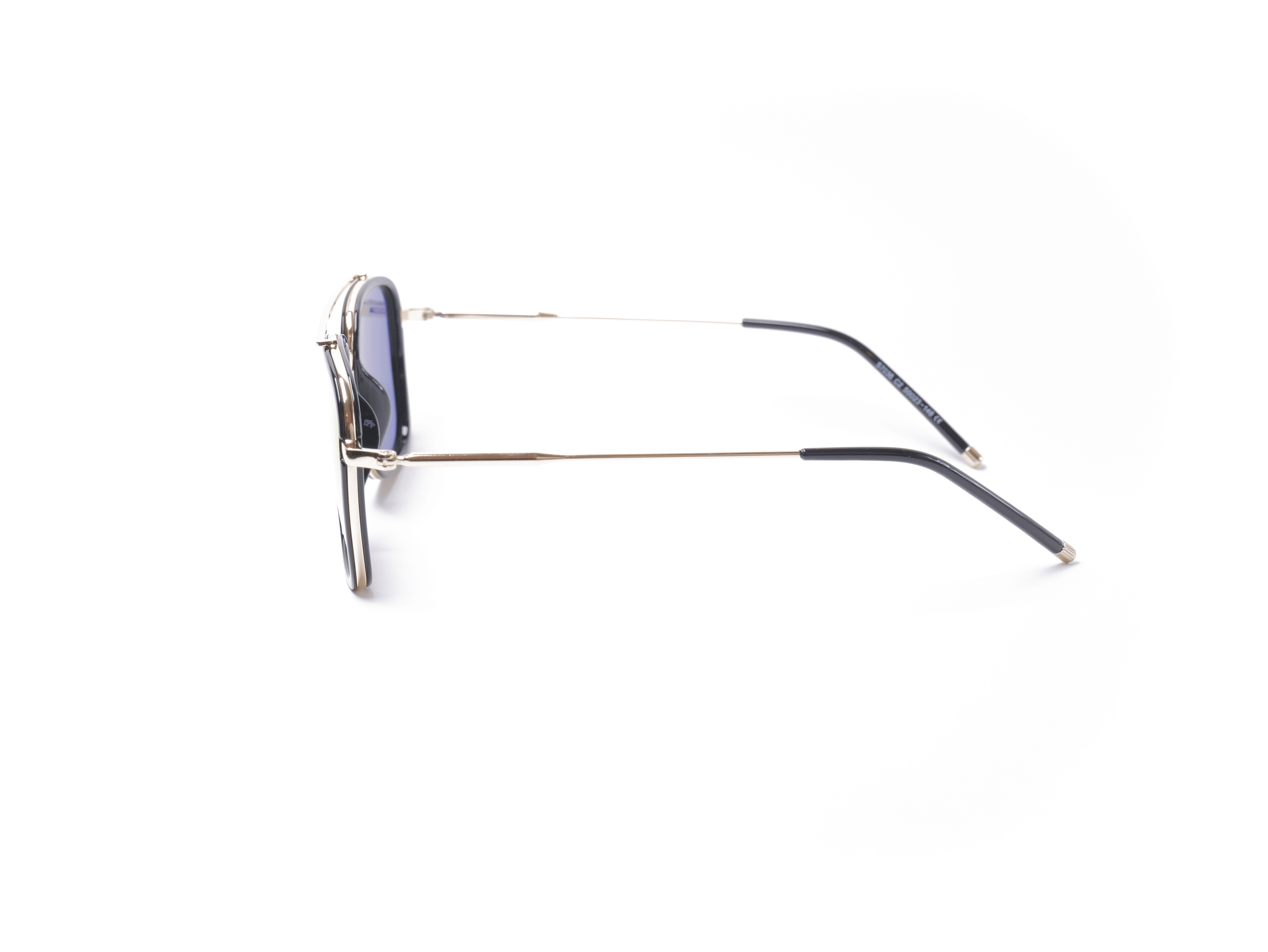 Aviator solbrille med guldstel